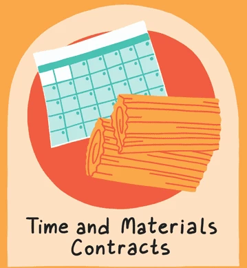 انواع قراردادها: قرارداد زمان و مواد
